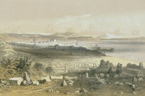 Tibériade - Johann Martin Bernatz