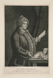 Benjamin Franklin - Johann Martin Will