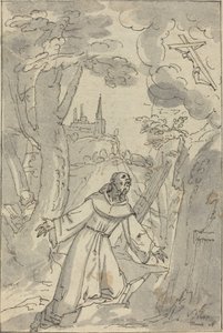 La stigmatisation de Saint François - Johann Matthias Kager