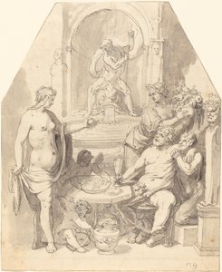 Sans Cérès et Bacchus, Vénus gèle - Johann Matthias Kager