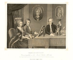 Famille Mozart - Johann Nepomuk Croce della