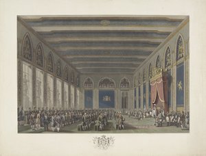 Établissement des États généraux par le roi Guillaume Ier à Bruxelles le 21 septembre 1815 - Johann Nepomuk Gibèle (possibly)