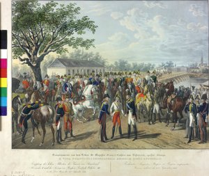 Réception des monarques alliés à Vienne 1814 - Johann Nepomuk Hoechle