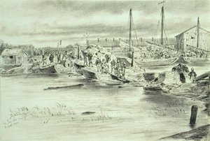 Le Pont Pei-Ho, août 1900