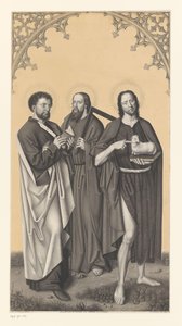 Saint Barthélemy, Thomas et Jean-Baptiste (Galerie des Frères Boisserée)