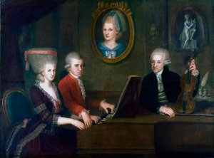 La famille Mozart, 1780-1781