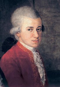 Wolfgang Amadeus Mozart (1756-1791) - Détail par Johann Nepomuk della Croce - Johann Nepomuk della Croce