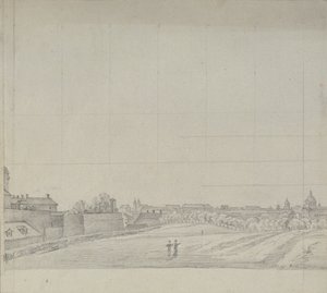 Vue de Vienne vers le sud