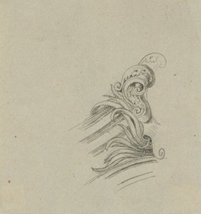 Fontaine dans le jardin des pêchers du Belvédère supérieur (détail) - Johann Peter Krafft