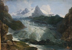 Le glacier du Rhône