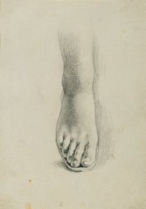 Étude de pied pour "Arindal et Daura"