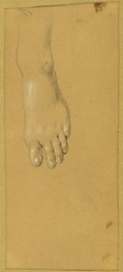 Étude de pied pour "Rüdiger et Angelika"
