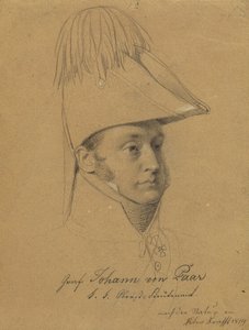Comte Johann von Paar - Johann Peter Krafft