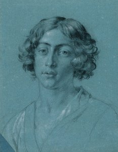 Étude de portrait de "David avec la tête de Goliath"