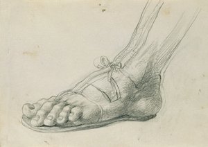 Étude de sandales pour "Rüdiger et Angelika"
