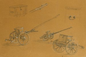 Étude de canons, équipements militaires
