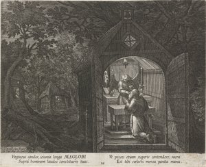 Saint Maglor en ermite