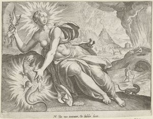 Feu - Johann Sadeler (I)