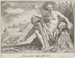 Eau - Johann Sadeler (I)
