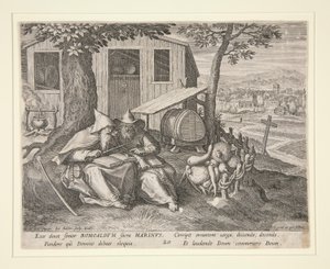 Saints Romualdus et Marinus (de Oraculum Anachoreticum, 20)