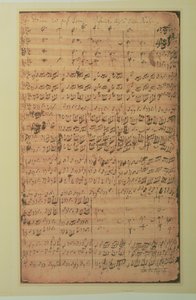 Manuscrit autographe, Cantate BWV 180 