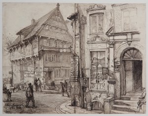 HH-Riefesell-16-Ecke-Kajen-Deichstrasse-08-02-1884 - Johann Theobald Riefesell