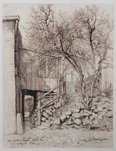 ancienne colline du moulin près de Millernthor - Johann Theobald Riefesell