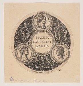 Maxima Egestas Est Avaritia, Conception d