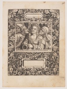 Plaque tirée de Emblemata Nobilitati et Vulgo Scitu Digna - Johann Theodor de Bry
