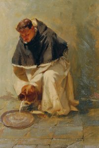 Autoportrait en dominicain - Johann  Till der Jüngere