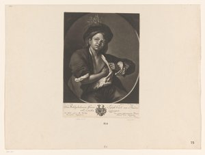 Garçon attrapant une puce - Johann Veit Kauperz
