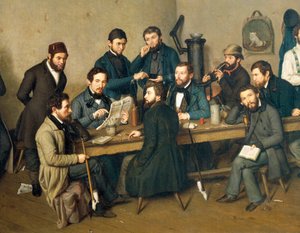 Révolutionnaires arrêtés à Trèves (détail) - Johann Velten