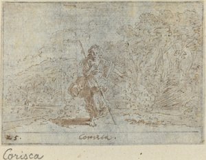 Corisca, 1640 - Johann Wilhelm Baur