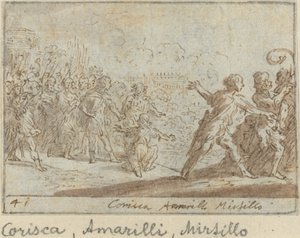 Corisca, Amarilli et Mirtillo, 1640 - Johann Wilhelm Baur