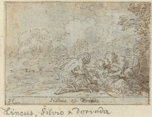 Linco, Silvio et Dorinda - Johann Wilhelm Baur