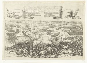 Bataille sur la rivière Gete, 1568 - Johann Wilhelm Baur
