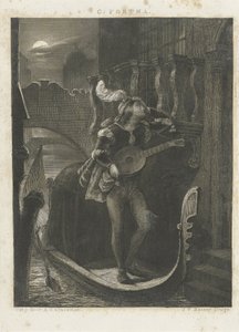 Gondole au clair de lune