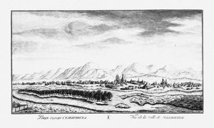 Vue de Selenginsk, vers 1735