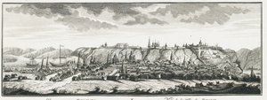 Vue de Tobolsk, vers 1735