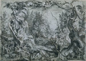 Saint Déicole et le sanglier
