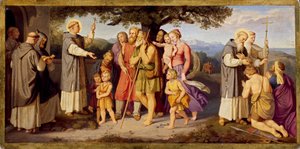 Le Sermon de Saint Boniface parmi les Frisons