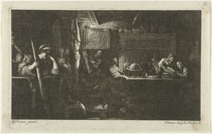 Minerve comme protectrice des arts et des sciences - Johanna Sibilla Küsel