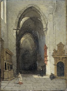 Intérieur de la cathédrale de Trèves - Johannes Bosboom