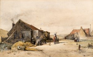 Vieilles maisons - Johannes Bosboom