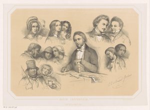 Charles Dickens parmi les personnages de David Copperfield