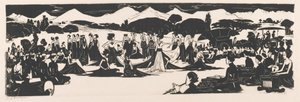 Djokja - Johannes Frederik Engelbert ten Klooster (signed by artist)