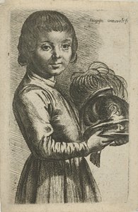 Garçon avec casque - Johannes Gronsveld