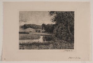 Paysage avec rivière