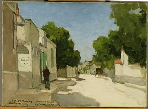 Maison de Millet à Barbizon, 1900