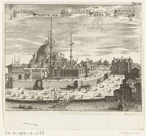 Vue de la Yeni Cami (La validee bastie par la sultanne mere du grandseg.)